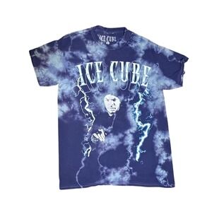 Ice Cube Tie Dye T Shirt Mens Size Medium Rap‎ Hip Hop Graphic Tee